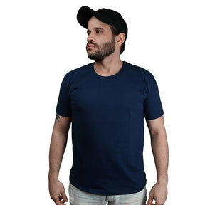 Kit 3 Camisas Masculina Lisa Algodão Premium Abuzze