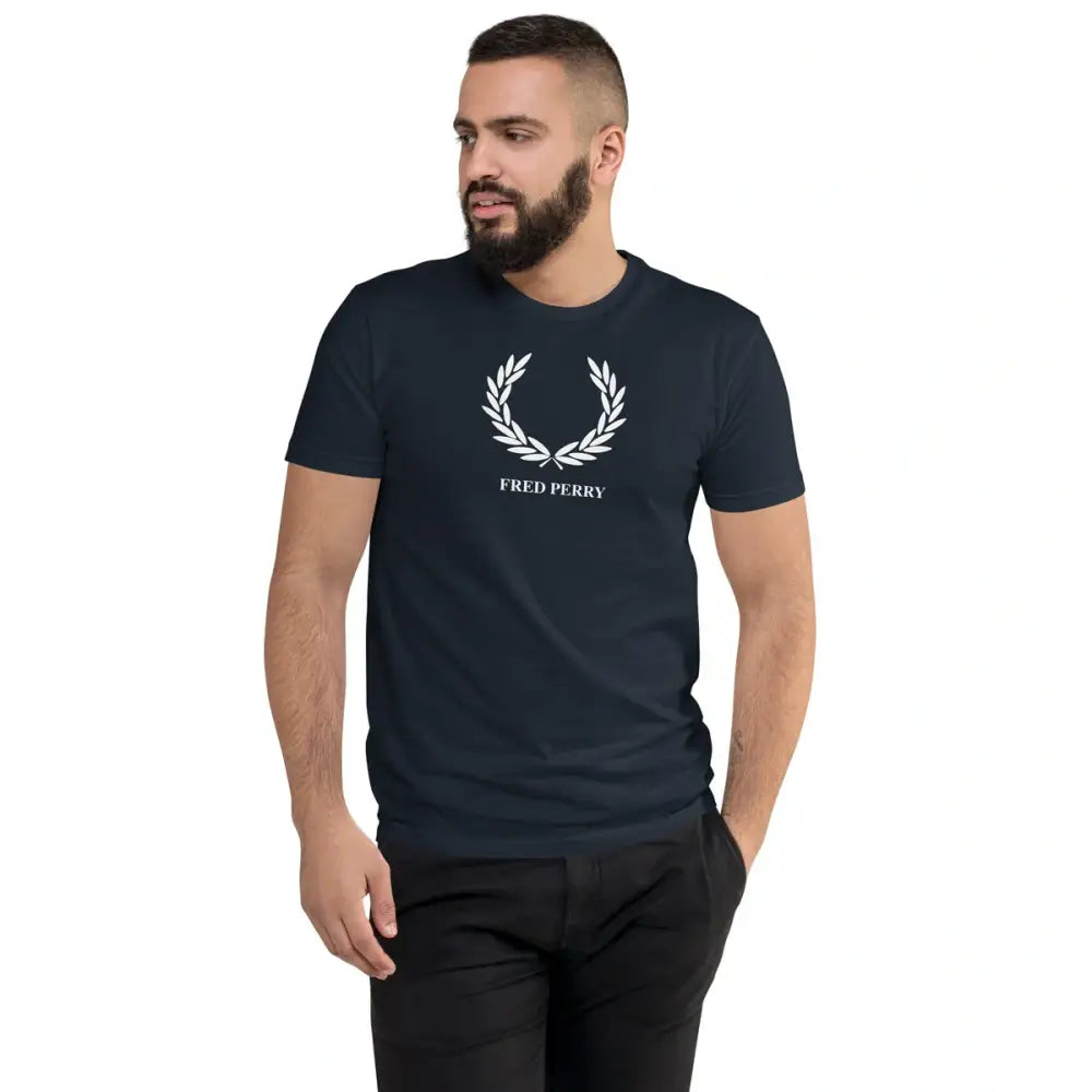 Camisa Fred Perry navy, estilo discreto e elegante, camisa Fred para ocasião casual