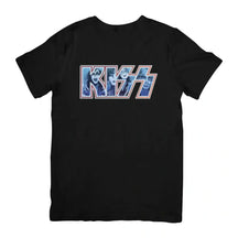 Camisa Kiss em algodão premium com estampa da banda KISS para fãs de rock and roll