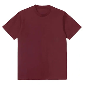 Imagem de camiseta oversized marrom em algodão premium de alta qualidade