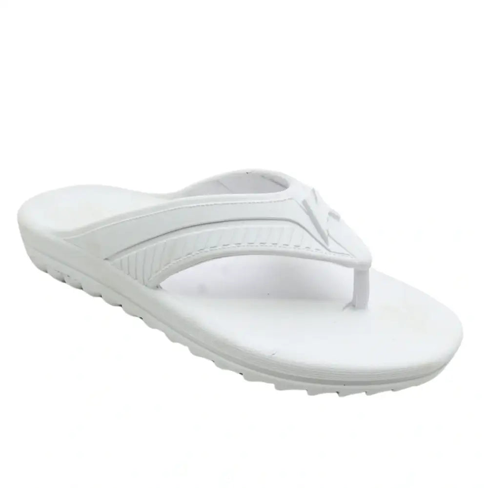 Chinelo Masculino Trançado em Borracha Micro, branco, casual e confortável