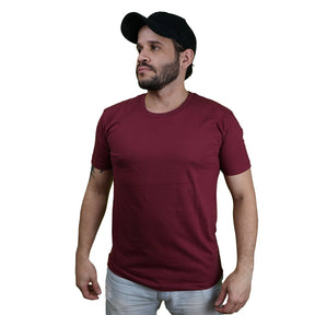 Kit 3 Camisas Masculina Lisa Algodão Premium Abuzze