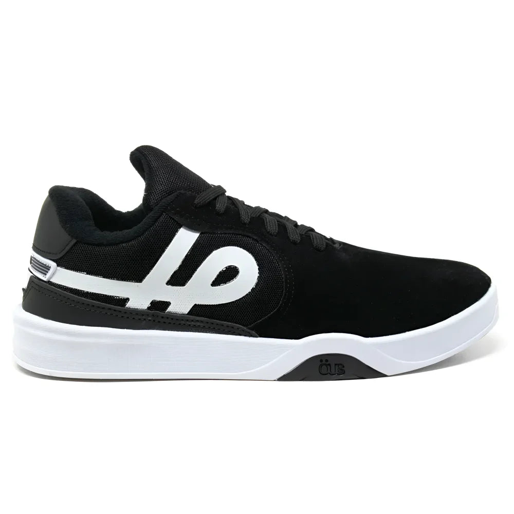 Imagem de tênis esportivo preto e branco Imigrante Skate para performance e estilo