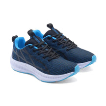 Imagem de Tênis Feminino Esportivo Confortável com detalhes em azul e preto