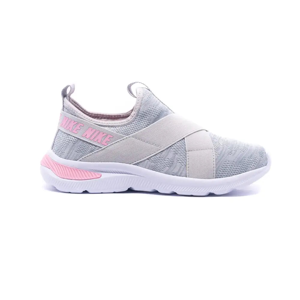 Imagem de tênis slip-on feminino Nike Sleep Ultra com detalhes rosa perfeita para academia e casual