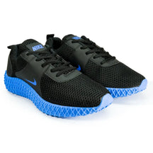 Imagem de tênis masculino Nike 4D Smesh preto e azul para esportes e casual