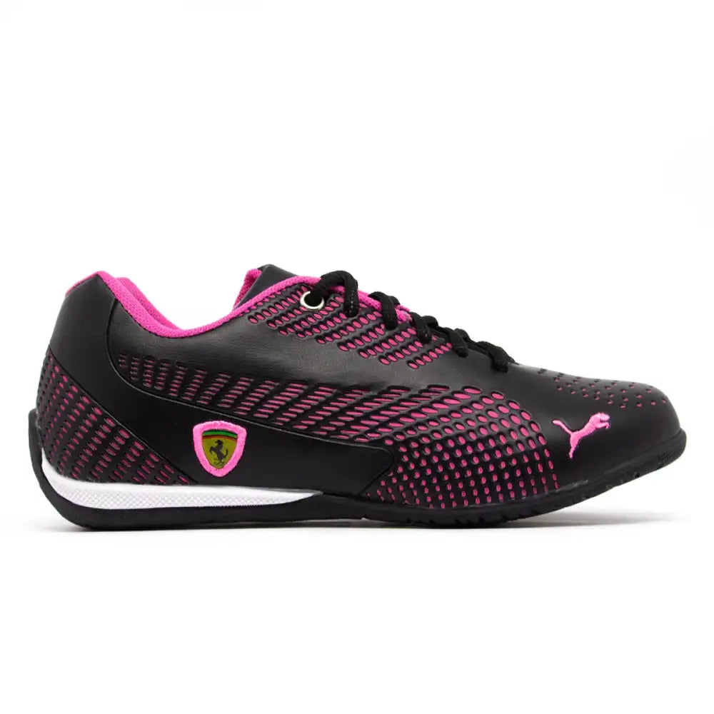 Tênis Puma Ferrari Drift Cat 5 Motorsport feminino puma ferrari em preto e pink