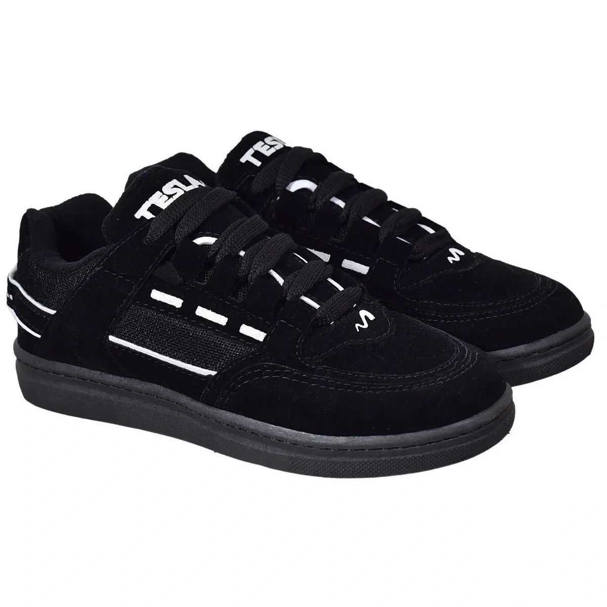 Tênis Tesla Masculino Conforto Estilo e Inovação - Preto / 34 - Tênis